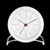 Arne Jacobsen Clocks Bankers Bordur Ø11 cm hvit
