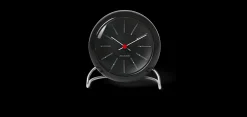 Arne Jacobsen Clocks Bankers Bordur Ø11 cm sort