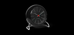 Arne Jacobsen Clocks Bankers Bordur Ø11 cm sort