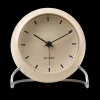 Arne Jacobsen Clocks City Hall Bordur Ø11 cm sandy beige