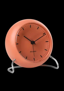 Arne Jacobsen Clocks City Hall Bordur Ø11 cm pale orange