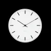 Arne Jacobsen Clocks City Hall Veggur Ø16.5 cm hvit/sort