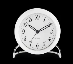 Arne Jacobsen Clocks LK Bordur Ø11 cm hvit