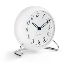Arne Jacobsen Clocks LK Bordur Ø11 cm hvit