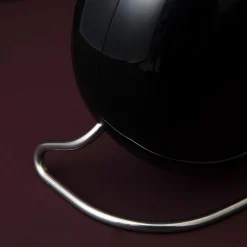 Arne Jacobsen Clocks Roman Bordur Ø11 cm hvit/sort