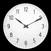 Arne Jacobsen Clocks Station Veggur Ø48 cm hvit/sort