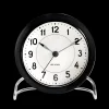 Arne Jacobsen Clocks Station Bordur Ø11 cm hvit/sort