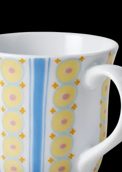 Bjørn Wiinblad Eva Kopp med hank Blå 35 cl 2 stk.