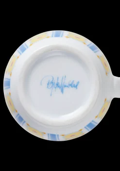 Bjørn Wiinblad Eva Kopp med hank Blå 35 cl 2 stk.