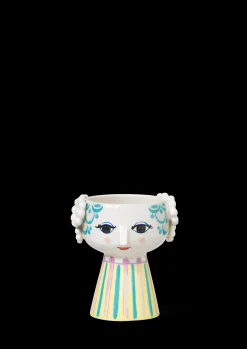 Bjørn Wiinblad Eva Lysestake H9.5 lys blå