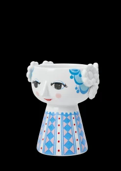 Bjørn Wiinblad Eva Lysestake H9.5 cm blå - Kjøp her