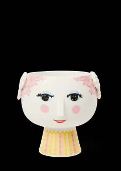 Bjørn Wiinblad Eva Potteskjuler på fot Ø15.5 cm pink