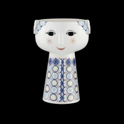 Bjørn Wiinblad Eva Vase H18.5 blå