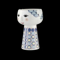 Bjørn Wiinblad Eva Vase H18.5 blå