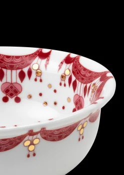 Bjørn Wiinblad Guirlande Juleskål Ø16 cm rød