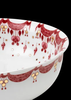 Bjørn Wiinblad Guirlande Juleskål Ø24.5 cm rød