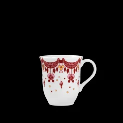 Bjørn Wiinblad Guirlande Julekrus 35 cl rød