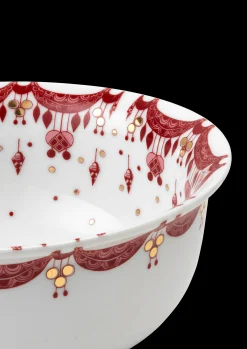 Bjørn Wiinblad Guirlande Juleskål Ø20 cm rød