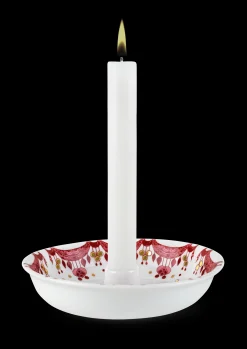 Bjørn Wiinblad Guirlande Lysestake H4 rød