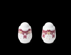 Bjørn Wiinblad Guirlande Salt- og peppersett H6 rød 1 sett