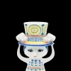 Bjørn Wiinblad Lady with hat Vase H20.5 cm blå - Kjøp nå