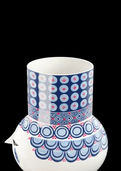 Bjørn Wiinblad Olga Vase H20 cm blå