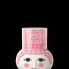 Bjørn Wiinblad Olga Vase H15 cm pink