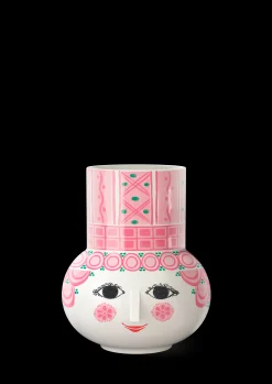 Bjørn Wiinblad Olga Vase H15 cm pink