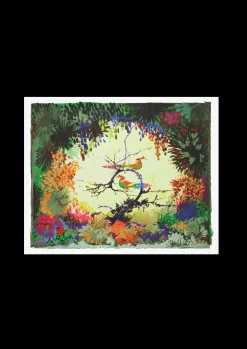 Bjørn Wiinblad Poster Papageno 50x40 cm.