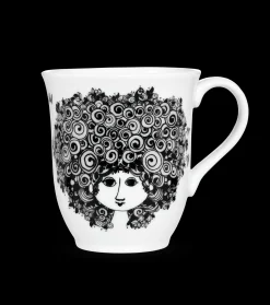 Bjørn Wiinblad Rosalinde Krus 35 cl sort