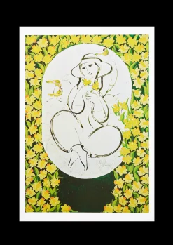 Bjørn Wiinblad Spring Sensations, 50x70 cm multi