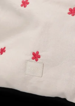 Daisy Karla Toalettveske 30x10x20 cm – Sand/Rød fra JUNA