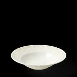 GC Moments Dyp tallerken Ø25 cm hvit med gull