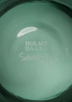 Holmegaard ARC Vase H21 mørk grønn