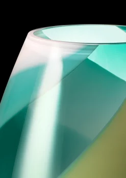 Holmegaard Archives Cocoon Vase H45 cm lake - Kjøp nå