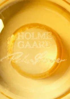 Holmegaard Calabas Vase H16 amber