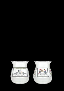 Holmegaard Christmas Julelyslykt 2024 H7.5 multi 2 stk.