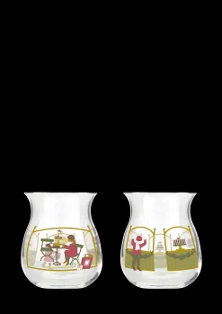 Holmegaard Christmas Julelyslykt 2023 H7.5 multi 2 stk.