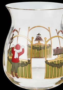 Holmegaard Christmas Julelyslykt 2023 H7.5 multi 2 stk.