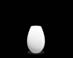 Holmegaard Cocoon Vase H20.5 hvit