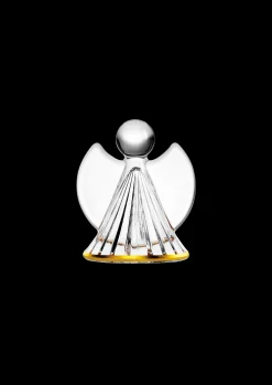 Holmegaard Fairytales Engel H7.5 klar med gull