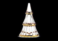 Holmegaard Fairytales Juletre stor klar med gull