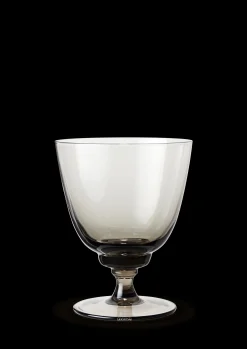 Holmegaard Flow Glass med stett 35 cl smoke - Kjøp her