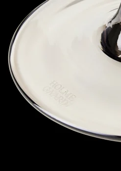 Holmegaard Flow Glass med stett 35 cl smoke - Kjøp her