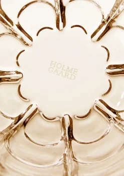 Holmegaard Lily Vannglass 32 cl toffee rose 2 stk.