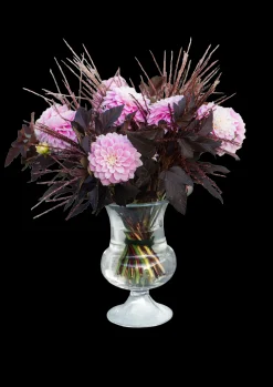 Holmegaard Old English Vase H24 klar