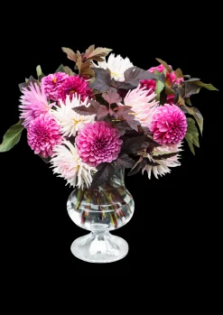 Holmegaard Old English Vase H24 klar