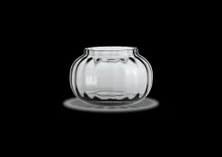 Holmegaard Primula Telyslykt Ø9.5 cm smoke