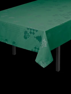 Holmegaard Textiles Natale Damaskduk 150x370 cm grønn