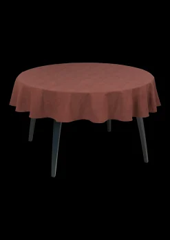 JUNA Basic rund duk, sjokoladebrun, Ø170 cm – Kjøp her